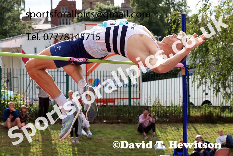 Decathlon High Jump, 2024 EAP International Combined events, Hewcham, Northumberland.  Photo: David T. Hewitson/Sports for All Pics